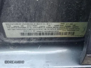 2009 Volkswagen Jetta с VIN 3VWKZ71K99M261433, выставлен на аукционе Copart как лот 82163034 с пробегом 91 035 миль миль и Списание • Salvage title. История ставок и продаж доступна на DreamBid. Изображение 12.