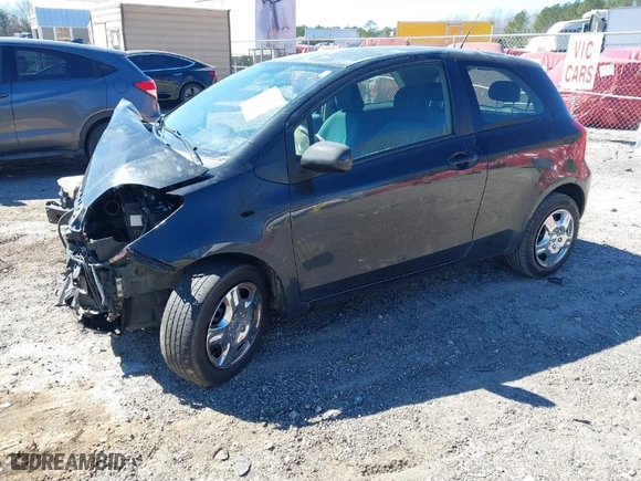 2007 Toyota Yaris with VIN JTDJT923175052869, listed as a IAAI auction lot 41694959 with 1 mi miles. Bid and sale history available at carsss.com. Image 2.