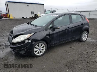 2013 Ford Fiesta SE with VIN 3FADP4EJ5DM119614, listed as a Copart auction lot 48731575 with 64,676 mi miles and Salvage Title. Bid and sale history available at carsss.com. Image 1.