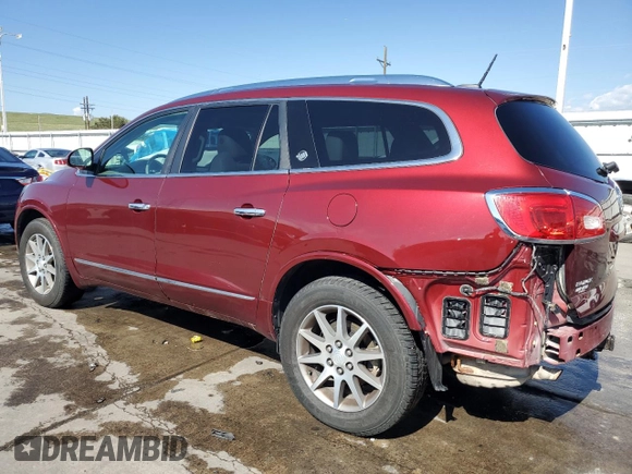2017 Buick Enclave Leather with VIN 5GAKVBKD2HJ332373, listed as a Copart auction lot 54253585 with 153,394 mi miles and Salvage Title. Bid and sale history available at carsss.com. Image 2.
