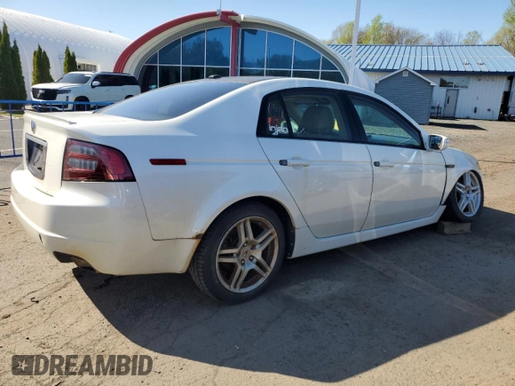 2008 Acura TL with VIN 19UUA66208A036059, listed as a Copart auction lot 54243235 with 201,022 mi miles and Clean Title. Bid and sale history available at carsss.com. Image 3.