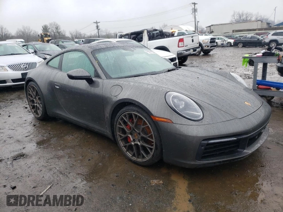 2020 Porsche 911 Carrera S with VIN WP0AB2A90LS225566, listed as a Copart auction lot 79201123 with 8,874 mi miles and . Bid and sale history available at DreamBid. Image 4.