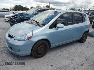 2007 Honda Fit with VIN JHMGD374X7S039107, listed as a Copart auction lot 62632535 with 154,869 mi miles and Salvage title. Bid and sale history available at DreamBid. Image 1.