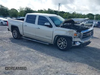 2015 GMC Sierra 1500 SLT with VIN 3GTP1VEC2FG284621, listed as a IAAI auction lot 42530111 with 212,230 mi miles and . Bid and sale history available at DreamBid. Image 1.