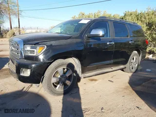 2008 Toyota Sequoia Ltd with VIN 5TDZY68AX8S001424, listed as a IAAI auction lot 40994338 with 221,999 mi miles. Bid and sale history available at carsss.com. Image 17.