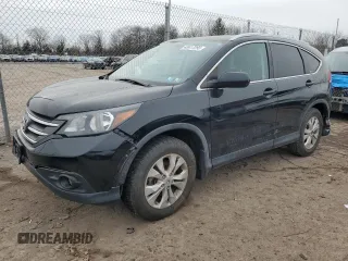 2012 Honda CR-V EX-L with VIN 2HKRM3H73CH511787, listed as a Copart auction lot 45417255 with 101,329 mi miles and Salvage Title. Bid and sale history available at carsss.com. Image 1.