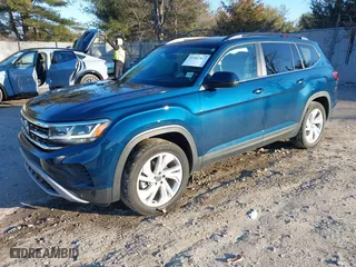 2021 Volkswagen Atlas 3.6L V6 SE w/Technology with VIN 1V2KR2CA6MC564513, listed as a IAAI auction lot 41582367 with 39,337 mi miles. Bid and sale history available at carsss.com. Image 17.