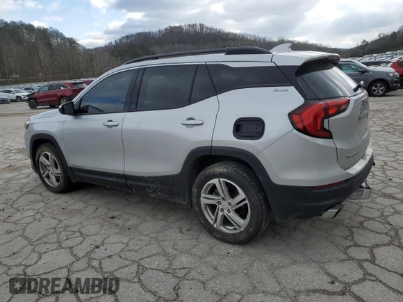 2019 GMC Terrain SLE with VIN 3GKALTEX8KL131271, listed as a Copart auction lot 83336344 with 100,468 mi miles and Salvage Title. Bid and sale history available at carsss.com. Image 2.