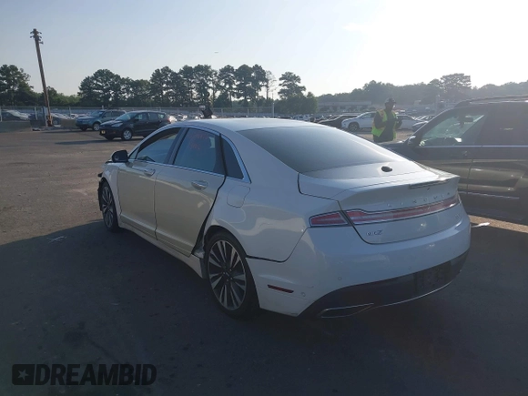 2018 Lincoln MKZ Reserve with VIN 3LN6L5E96JR610584, listed as a IAAI auction lot 42708476 with 58,747 mi miles and . Bid and sale history available at DreamBid. Image 3.