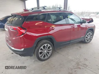 2019 GMC Terrain SLT with VIN 3GKALVEX3KL292140, listed as a IAAI auction lot 41910533 with 24,863 mi miles. Bid and sale history available at carsss.com. Image 4.