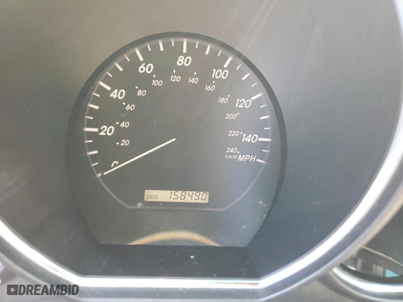 2004 Lexus RX 330 with VIN JTJHA31U440064029, listed as a Copart auction lot 49881185 with 158,490 mi miles and Salvage Title. Bid and sale history available at carsss.com. Image 9.