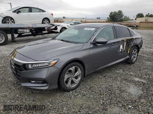 2018 Honda Accord EX-L z VIN 1HGCV1F5XJA110641, wystawiony jako Copart lot #55830625 z przebiegiem 75 198 mil mil oraz Szkoda całkowita • Salvage title. Historia ofert i sprzedaży dostępna na DreamBid. Obrazek 1.