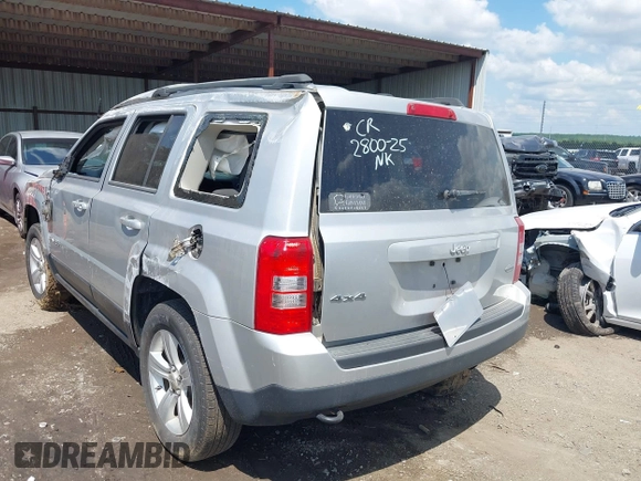 2014 Jeep Patriot Latitude with VIN 1C4NJRFB0ED549410, listed as a IAAI auction lot 42227402 with 139,908 mi miles and . Bid and sale history available at DreamBid. Image 3.