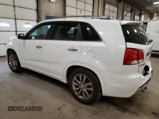 2011 Kia Sorento SX with VIN 5XYKW4A28BG133942, listed as a Copart auction lot 50219905 with 143,515 mi miles and Salvage Title. Bid and sale history available at carsss.com. Image 2.