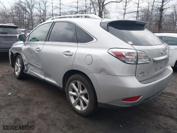 2010 Lexus RX 350 with VIN 2T2ZK1BA9AC006217, listed as a IAAI auction lot 41684806 with 169,971 mi miles. Bid and sale history available at carsss.com. Image 3.