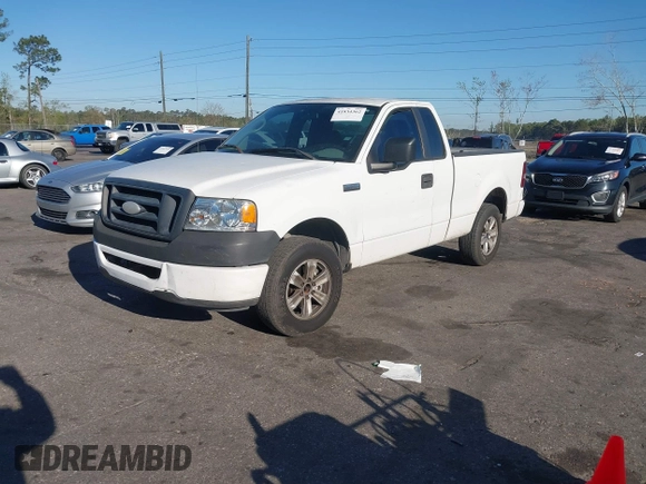 2007 Ford F-150 XL with VIN 1FTRF12237NA38894, listed as a IAAI auction lot 41834362 with 392,011 mi miles. Bid and sale history available at carsss.com. Image 17.