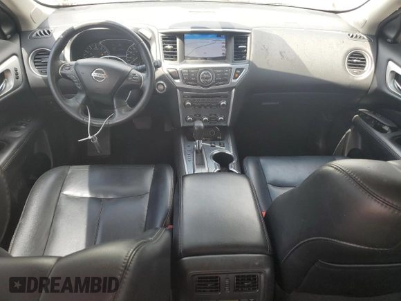 2017 Nissan Pathfinder SL with VIN 5N1DR2MN7HC650880, listed as a Copart auction lot 56006025 with 74,945 mi miles and Salvage title. Bid and sale history available at DreamBid. Image 8.