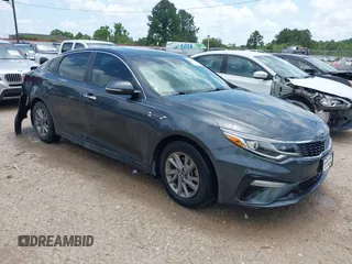 2020 Kia Optima LX with VIN 5XXGT4L39LG437985, listed as a IAAI auction lot 42124134 with 79,621 mi miles and . Bid and sale history available at DreamBid. Image 1.
