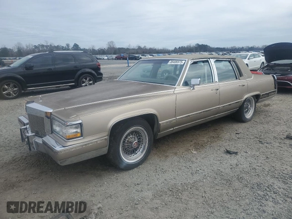 1990 Cadillac Brougham с VIN 1G6DW54Y1LR710024, выставлен на аукционе Copart как лот 88406975 с пробегом 183 170 миль миль и Чистый • Clean title. История ставок и продаж доступна на DreamBid. Изображение 1.