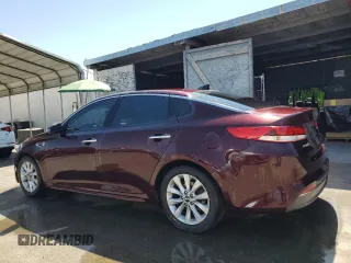 2016 Kia Optima LX with VIN 5XXGT4L34GG060276, listed as a Copart auction lot 65426975 with 129,029 mi miles and Salvage title. Bid and sale history available at DreamBid. Image 2.