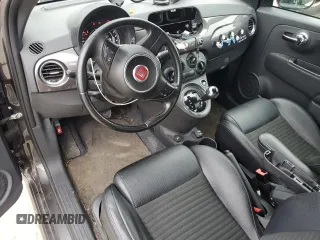 2015 FIAT 500 Sport with VIN 3C3CFFBR0FT755871, listed as a Copart auction lot 62342105 with 76,514 mi miles and Salvage title. Bid and sale history available at DreamBid. Image 8.
