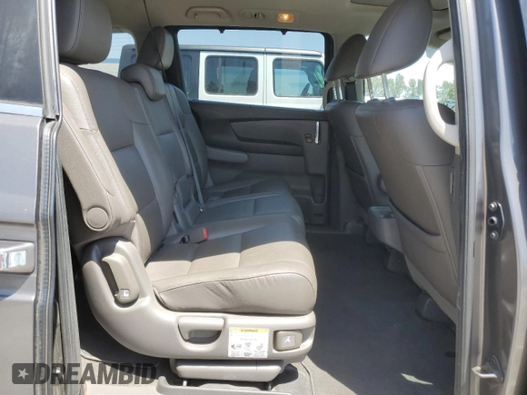 2014 Honda Odyssey EX-L with VIN 5FNRL5H62EB021297, listed as a Copart auction lot 57177375 with 206,641 mi miles and Clean title. Bid and sale history available at DreamBid. Image 11.