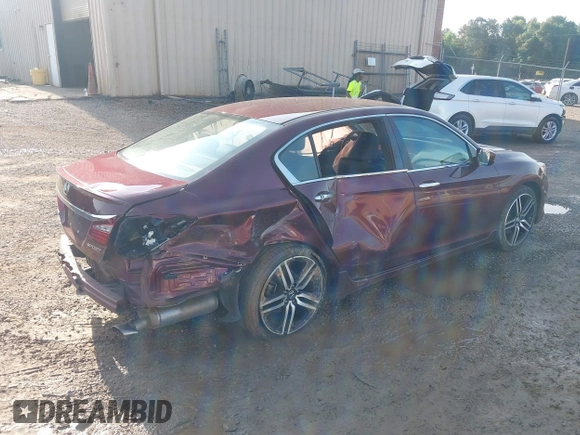 2016 Honda Accord Sport with VIN 1HGCR2F55GA020218, listed as a IAAI auction lot 42427342 with 138,803 mi miles and . Bid and sale history available at DreamBid. Image 4.