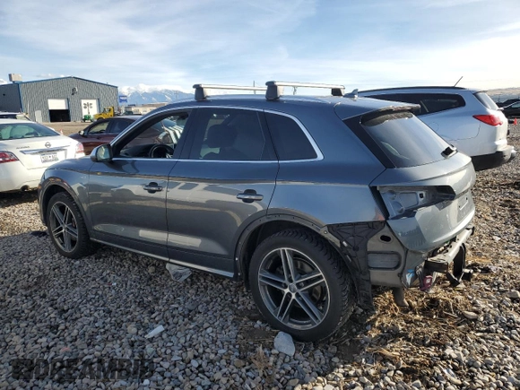 2018 Audi SQ5 Premium Plus with VIN WA1A4AFY1J2125925, listed as a Copart auction lot 86731324 with 56,875 mi miles and Salvage Title. Bid and sale history available at DreamBid. Image 2.