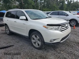 2013 Toyota Highlander Limited with VIN 5TDDK3EH6DS269845, listed as a Copart auction lot 59257595 with 154,073 mi miles and Salvage title. Bid and sale history available at DreamBid. Image 4.
