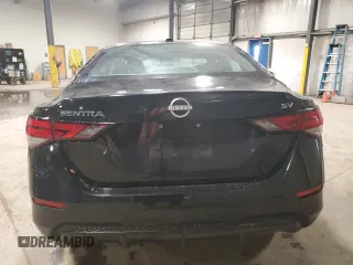 2024 Nissan Sentra SV with VIN 3N1AB8CV2RY336369, listed as a Copart auction lot 60107985 with 21,482 mi miles and Clean title. Bid and sale history available at DreamBid. Image 6.