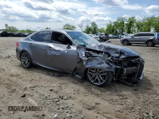 2020 Lexus IS 300 F Sport with VIN JTHG81F25L5043020, listed as a Copart auction lot 56381725 with 22,184 mi miles and Salvage title. Bid and sale history available at DreamBid. Image 4.