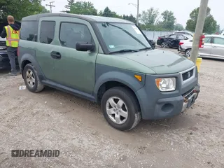 2003 Honda Element EX z VIN 5J6YH28573L034442, wystawiony jako IAAI lot #42438159 z przebiegiem 154 328 mil mil oraz . Historia ofert i sprzedaży dostępna na DreamBid. Obrazek 1.