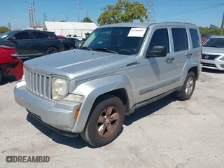 2012 Jeep Liberty Sport Latitude with VIN 1C4PJLAK3CW135505, listed as a IAAI auction lot 41760393 with 166,854 mi miles. Bid and sale history available at carsss.com. Image 2.