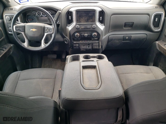 2019 Chevrolet Silverado 1500 LT with VIN 3GCPWCED4KG256411, listed as a Copart auction lot 51930345 with 73,485 mi miles and Salvage Title. Bid and sale history available at carsss.com. Image 8.