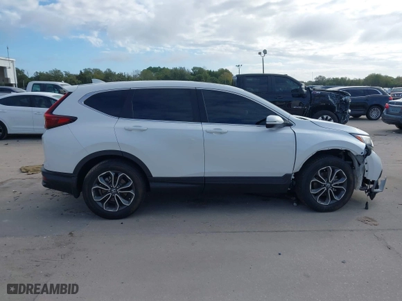 2021 Honda CR-V EX with VIN 5J6RW1H56MA008030, listed as a IAAI auction lot 41165586 with 56,835 mi miles. Bid and sale history available at carsss.com. Image 13.