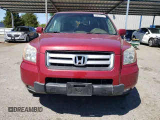 2006 Honda Pilot EX-L with VIN 5FNYF18576B022725, listed as a Copart auction lot 53875465 with 179,101 mi miles and Salvage Title. Bid and sale history available at DreamBid. Image 5.