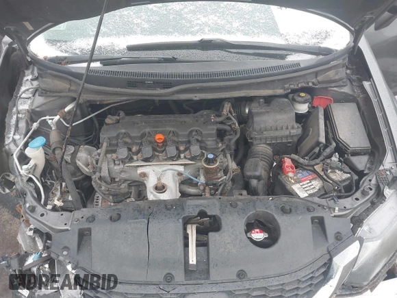 2013 Honda Civic LX with VIN 19XFB2F58DE282839, listed as a IAAI auction lot 41697629 with 123,766 mi miles and . Bid and sale history available at DreamBid. Image 10.
