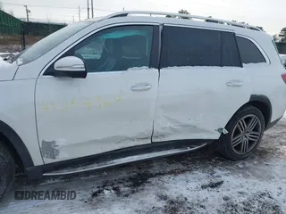 2022 Mercedes-Benz GLS with VIN 4JGFF5KE5NA726447, listed as a IAAI auction lot 41364964 with 54,001 mi miles. Bid and sale history available at carsss.com. Image 6.