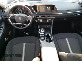 2020 Hyundai Sonata Hybrid Ultimate with VIN KMHL34JJ0LA011996, listed as a Copart auction lot 56727873 with 19,475 mi miles. Bid and sale history available at carsss.com. Image 8.