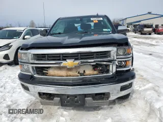 2014 Chevrolet Silverado 1500 LTZ with VIN 1GCVKSECXEZ237970, listed as a Copart auction lot 47239065 with 147,896 mi miles and Salvage Title. Bid and sale history available at DreamBid. Image 5.