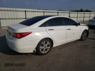 2012 Hyundai Sonata Limited z VIN 5NPEC4AC0CH382468, wystawiony jako Copart lot #57760705 z przebiegiem 195 114 mil mil oraz Szkoda całkowita • Salvage title. Historia ofert i sprzedaży dostępna na DreamBid. Obrazek 3.