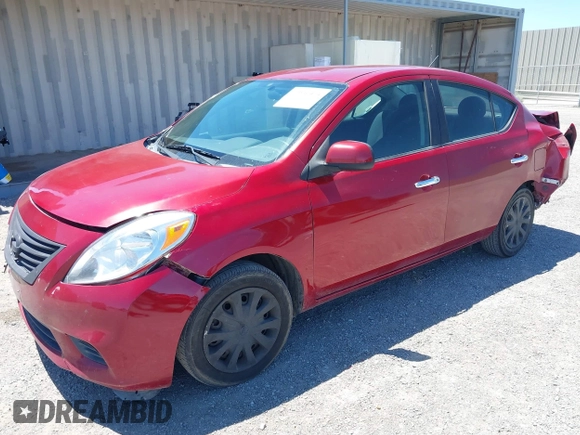 2013 Nissan Versa S Plus with VIN 3N1CN7AP9DL882011, listed as a IAAI auction lot 42239373 with 210,820 mi miles and . Bid and sale history available at DreamBid. Image 2.