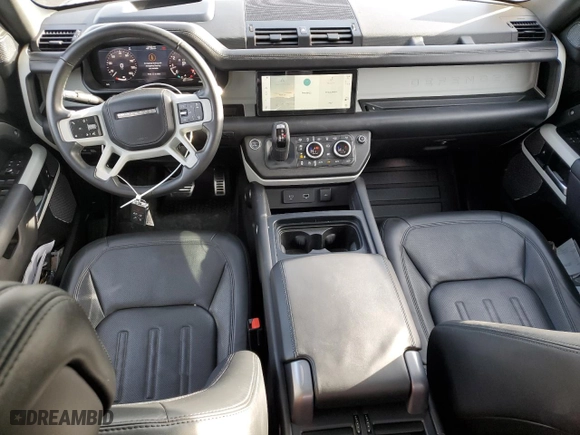 2020 Land Rover Defender HSE with VIN SALE97EU6L2017967, listed as a Copart auction lot 80068823 with 33,890 mi miles. Bid and sale history available at carsss.com. Image 8.