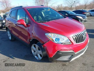 2016 Buick Encore with VIN KL4CJESB2GB715196, listed as a IAAI auction lot 41845070 with 35,116 mi miles and . Bid and sale history available at DreamBid. Image 1.