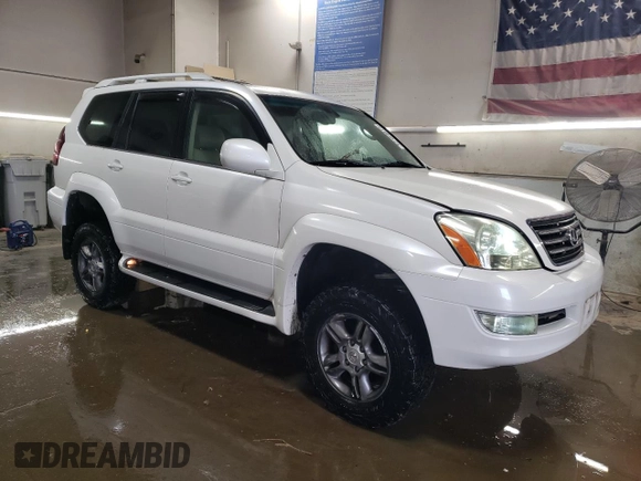 2004 Lexus GX 470 with VIN JTJBT20X340054842, listed as a Copart auction lot 52169915 with 158,713 mi miles and Clean Title. Bid and sale history available at DreamBid. Image 4.
