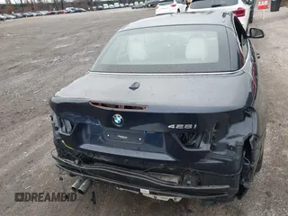 2015 BMW 4 Series 428i with VIN WBA3V7C55FP772912, listed as a IAAI auction lot 41787037 with 76,239 mi miles. Bid and sale history available at carsss.com. Image 16.