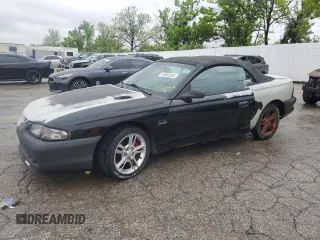 1998 Ford Mustang with VIN 1FAFP4443WF273293, listed as a Copart auction lot 54990285 with 105,490 mi miles and Clean Title. Bid and sale history available at carsss.com. Image 1.