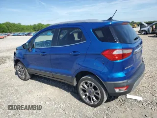 2018 Ford EcoSport Titanium z VIN MAJ6P1WL4JC196477, wystawiony jako Copart lot #54098085 z przebiegiem 62 073 mil mil oraz Szkody całkowita. Historia ofert i sprzedaży dostępna na DreamBid. Obrazek 2.