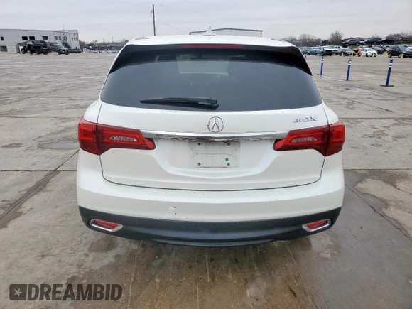 2014 Acura MDX with VIN 5FRYD3H20EB014356, listed as a Copart auction lot 45966615 with 74,769 mi miles and Salvage Title. Bid and sale history available at carsss.com. Image 6.