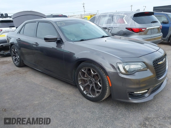 2017 Chrysler 300 S Alloy Edition with VIN 2C3CCABT1HH584499, listed as a IAAI auction lot 41845790 with 123,340 mi miles and . Bid and sale history available at DreamBid. Image 1.